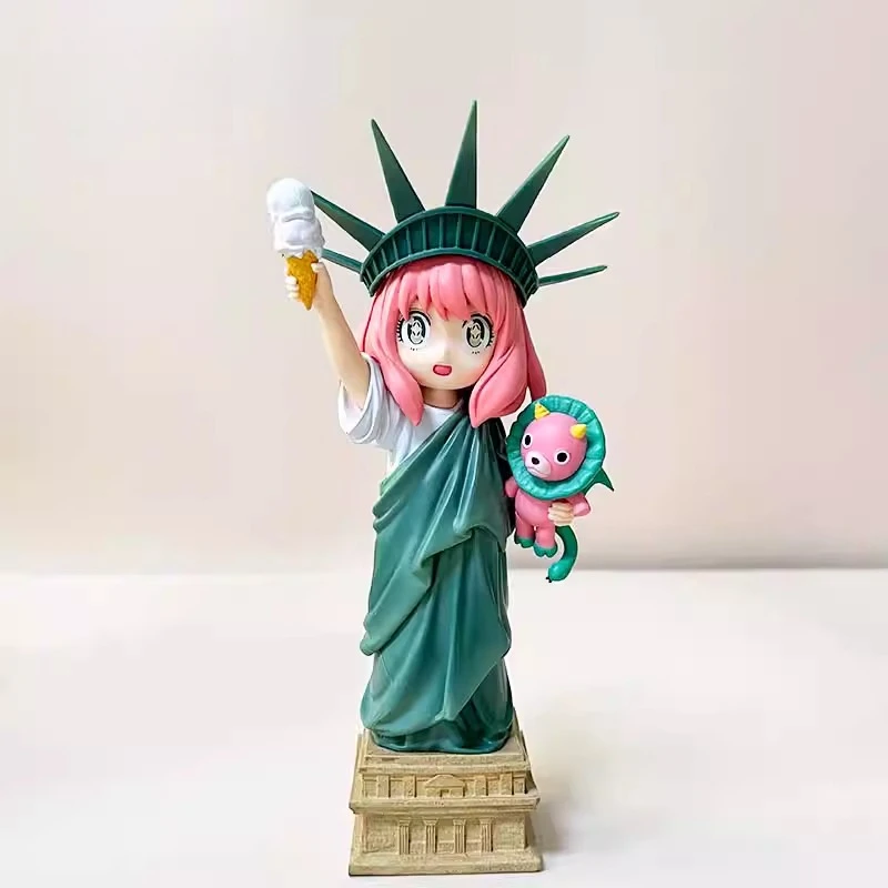 间谍过家家Mimo自由女神像阿尼亚手办模型动漫可爱美少女潮玩摆件