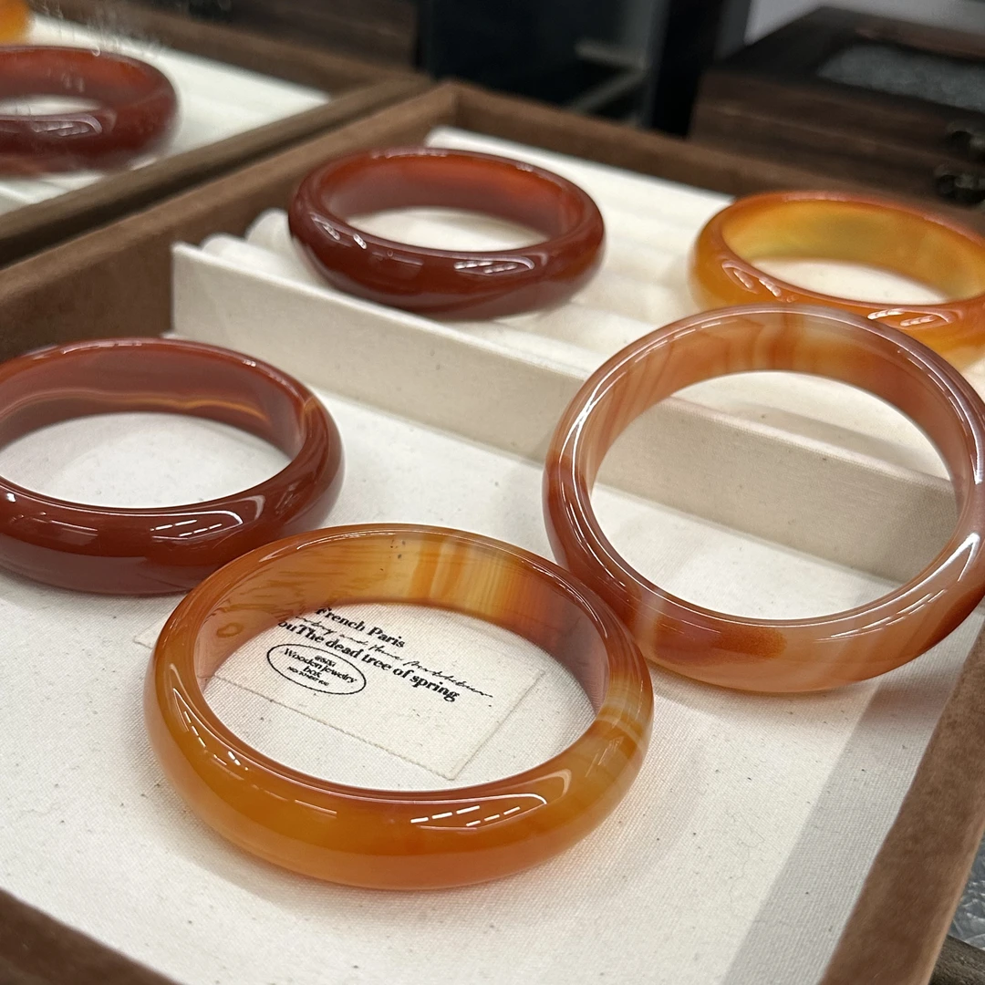 铜合金手镯 高级感红色手镯-3784（多样性发其一）