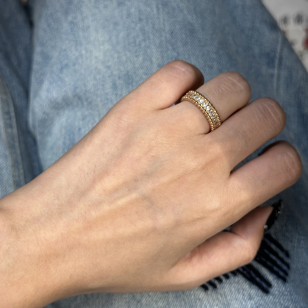 铜合金戒指 轻奢高级感戒指-66550