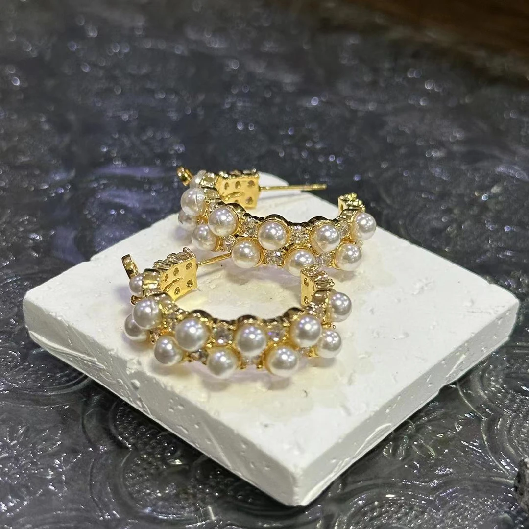 铜合金耳饰 猪鼻子气质时尚耳饰-66614