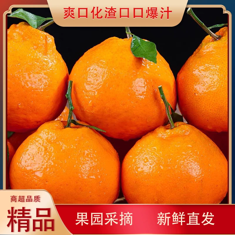 四川春见耙耙柑3-8斤整箱丑八怪橘子甜桔子当季新鲜孕妇水果包邮