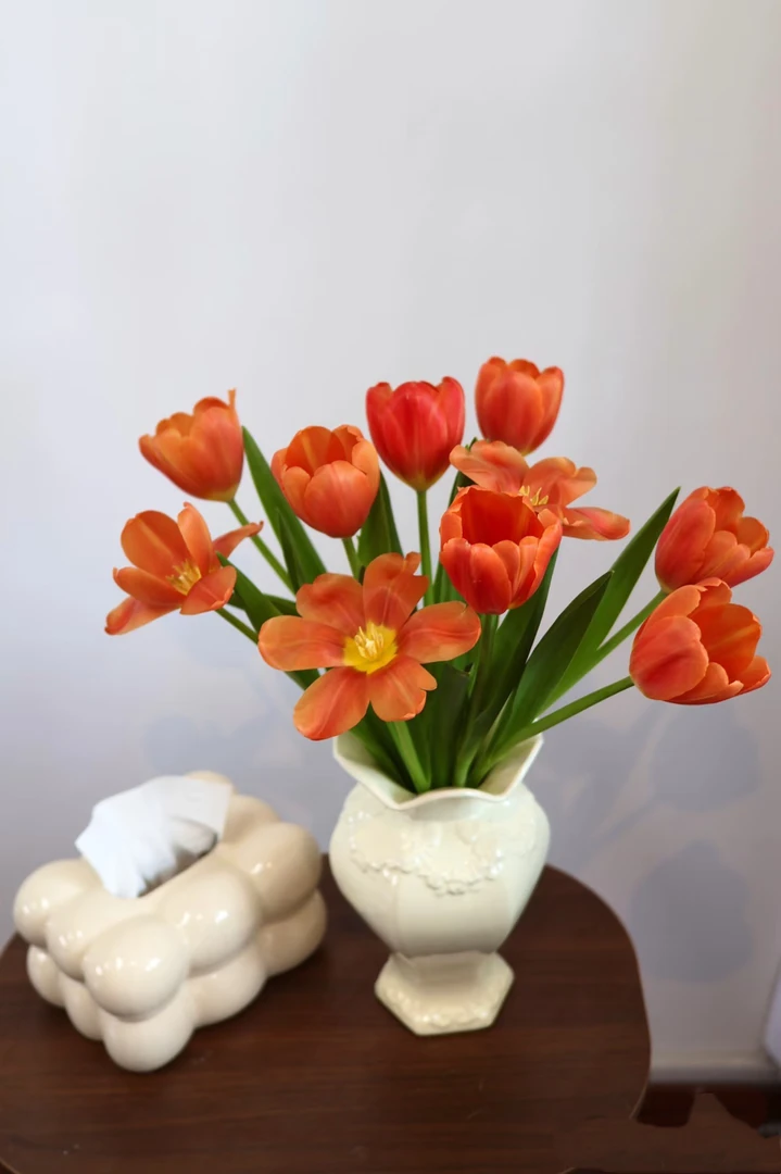 【源头一手价】方德蜜橙郁金香一把（一把10支）云南基地鲜花