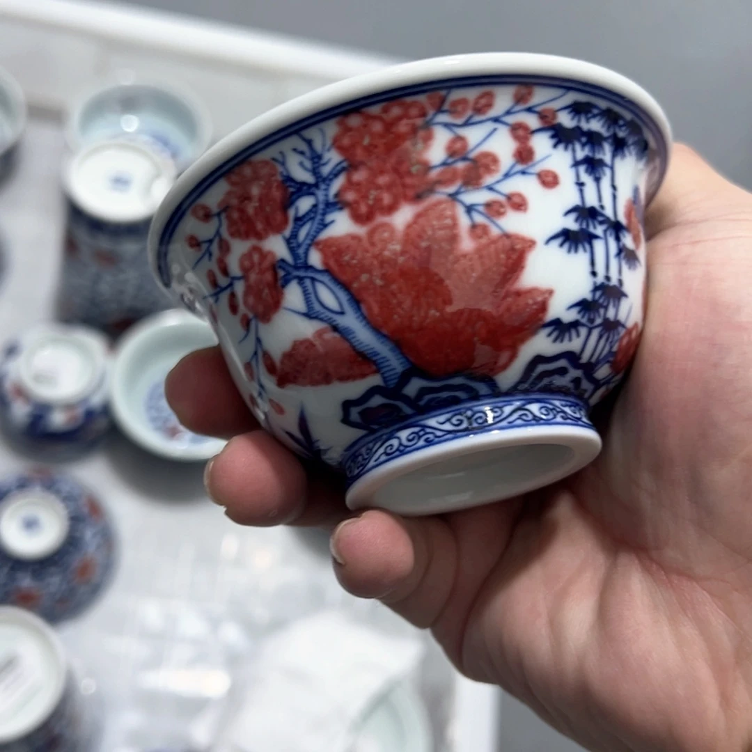 杯瓷言所老曹甄选好瓷微瑕