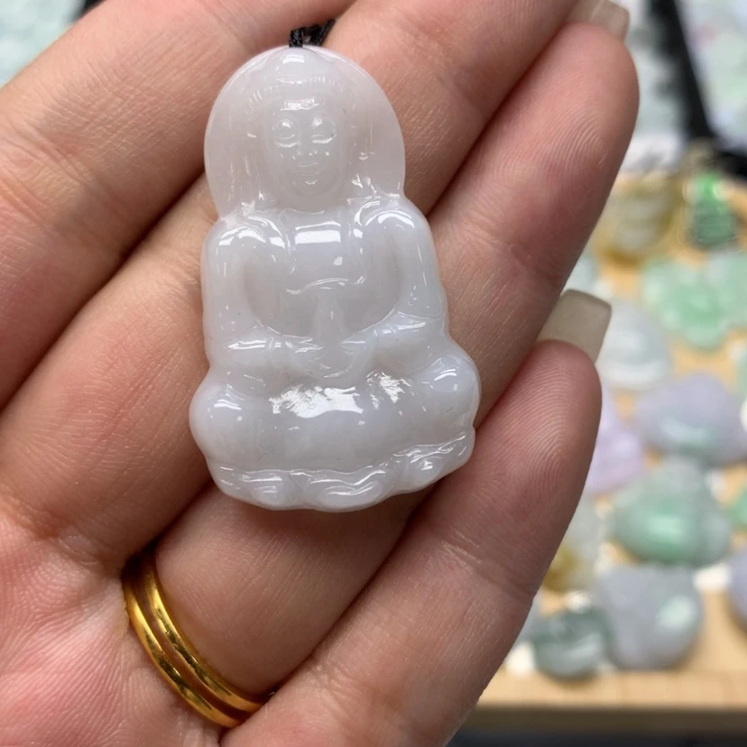【闪购商品】翡翠颈饰未镶嵌我**把