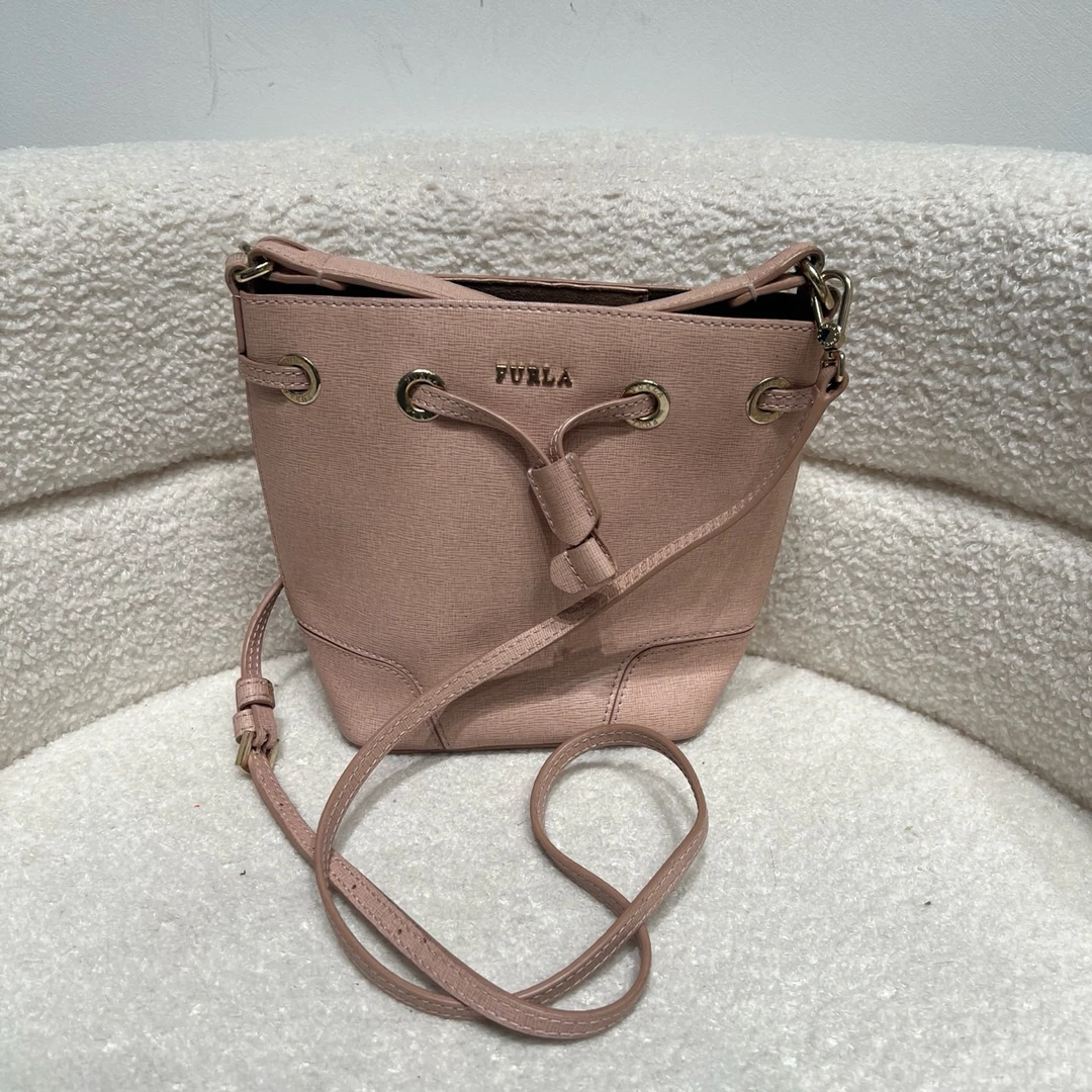 95新 FURLA/芙拉 1503 女士水桶包