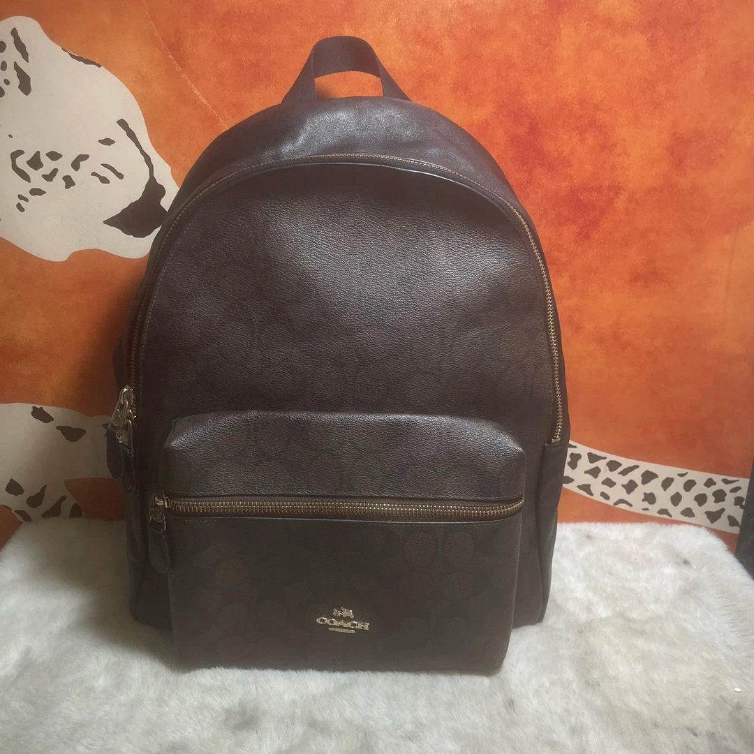 95新 COACH/蔻驰 9703 双肩包