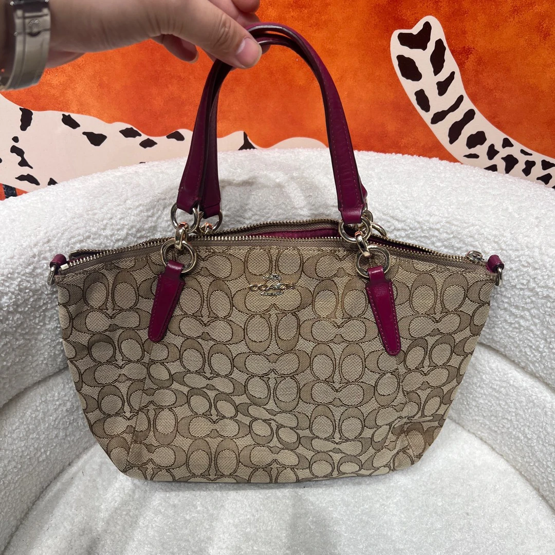 90新 COACH/蔻驰 1651 女士手提包