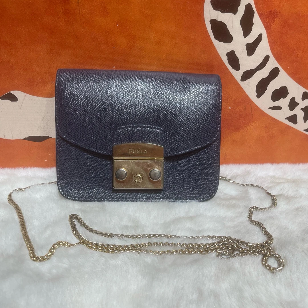 95新 FURLA/芙拉 8461 斜挎包