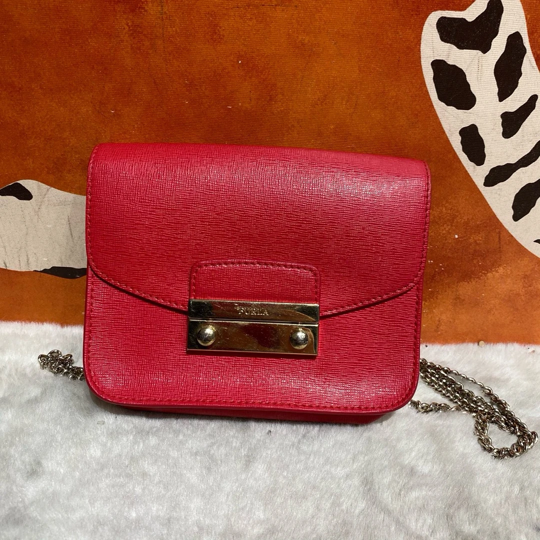 95新 FURLA/芙拉 11059 斜挎包