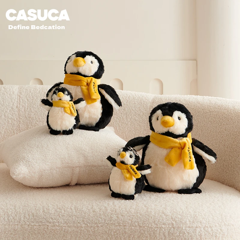 【公益捐赠】CASUCA企鹅滚滚玩偶布娃娃公仔毛绒玩具女孩生日礼物