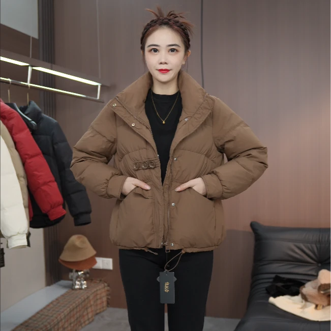 2024新中式国风羽绒服 王炸宠粉 保暖短款白鸭绒加厚女装