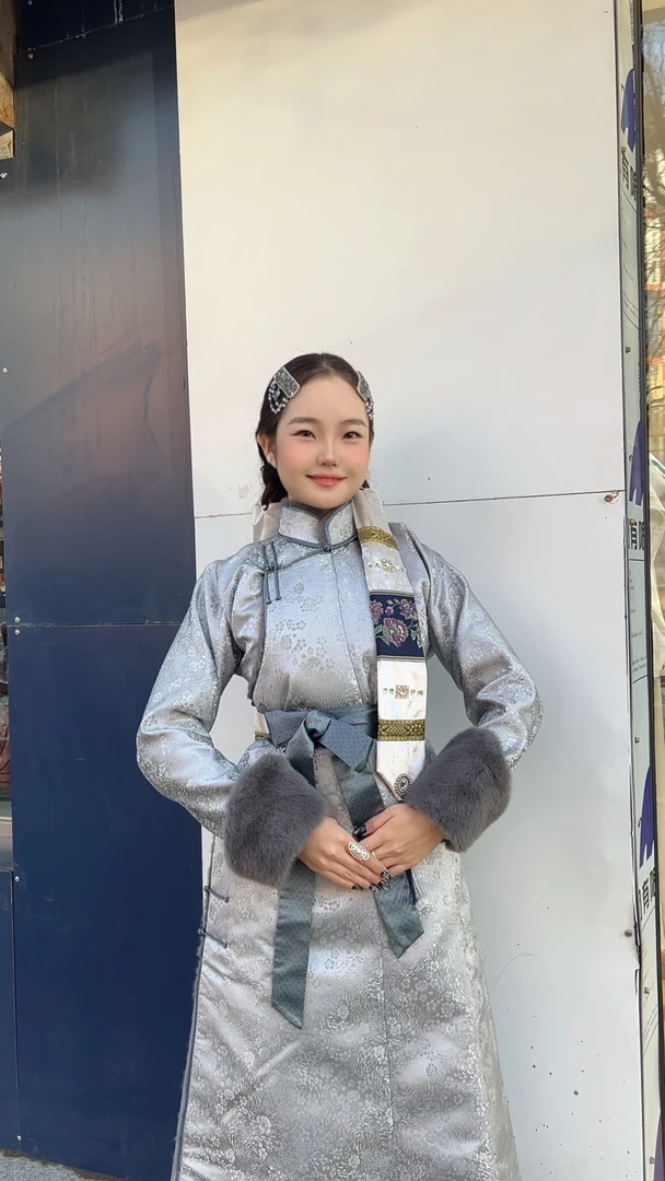 男女情侣款袍子灰色爆款冬季款二棉袍子