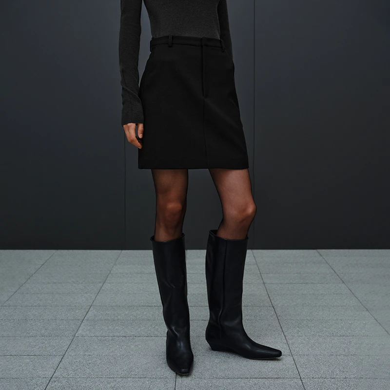 【半身裙】艾诺丝雅诗 收腰简约半裙41023565