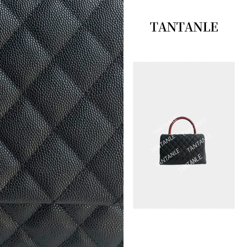 高定气质单肩斜跨手提轻奢百搭时尚质感潮流女包黑配红