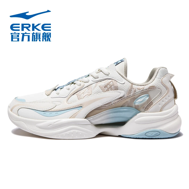 鸿星尔克 昆仑五行休闲美拉德老爹鞋复古轻便运动鞋11122320456