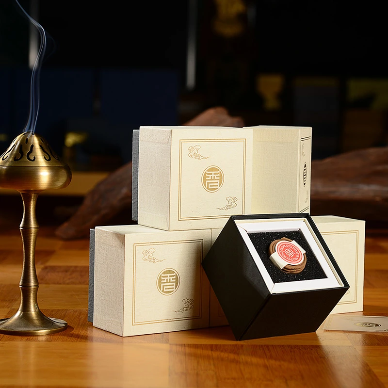 华霖工厂直销芽庄3号盘香盒装香室内卧室办公室香薰持久舒缓减压