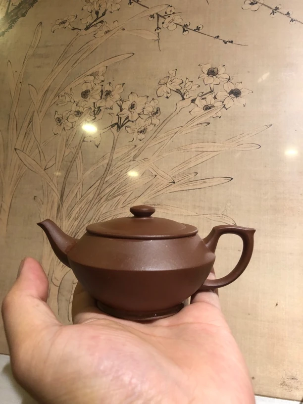 宜兴紫砂壶黄龙山五号井底槽清汉云壶