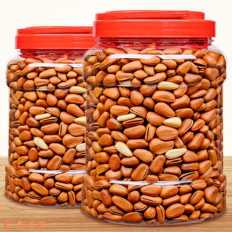 新货东北松子袋装原味坚果干果散装零食大颗粒开口批发炒货装 10g