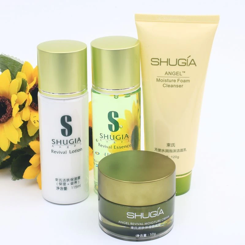 束氏化妆品套装水乳套装补水保湿抗皱紧致推荐学生妈妈款精华液