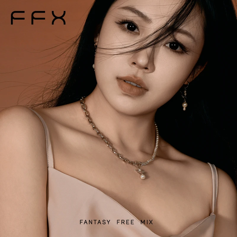 FFX 铜合金合成锆石吊坠 弗弗西FFX【雁归】系列设计师定制款OT项链