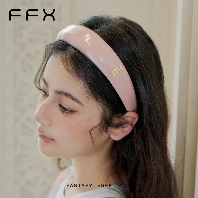 弗弗西FFX【奥莉】高级漆皮甜美千金高颅顶发箍