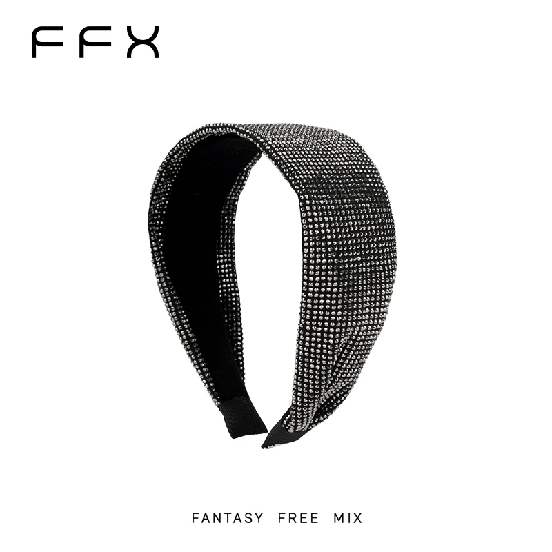 弗弗西FFX【Dawn.星光】高级轻奢满钻超闪时尚包头宽发箍