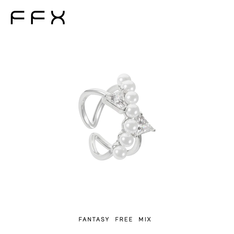 FFX 铜合金合成锆石戒指 【彗星来的那一夜· 轨迹】高级定制款戒指