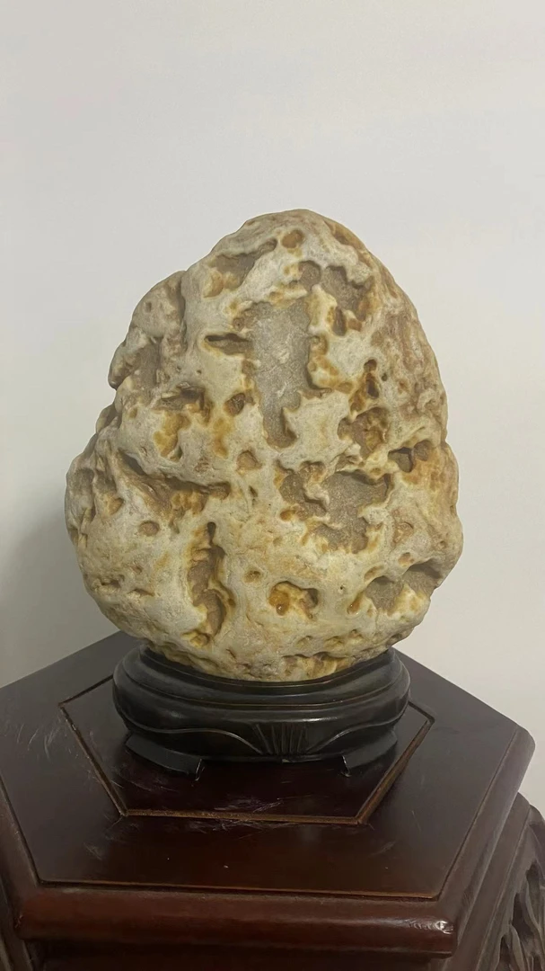 汉江石 松果 摆件