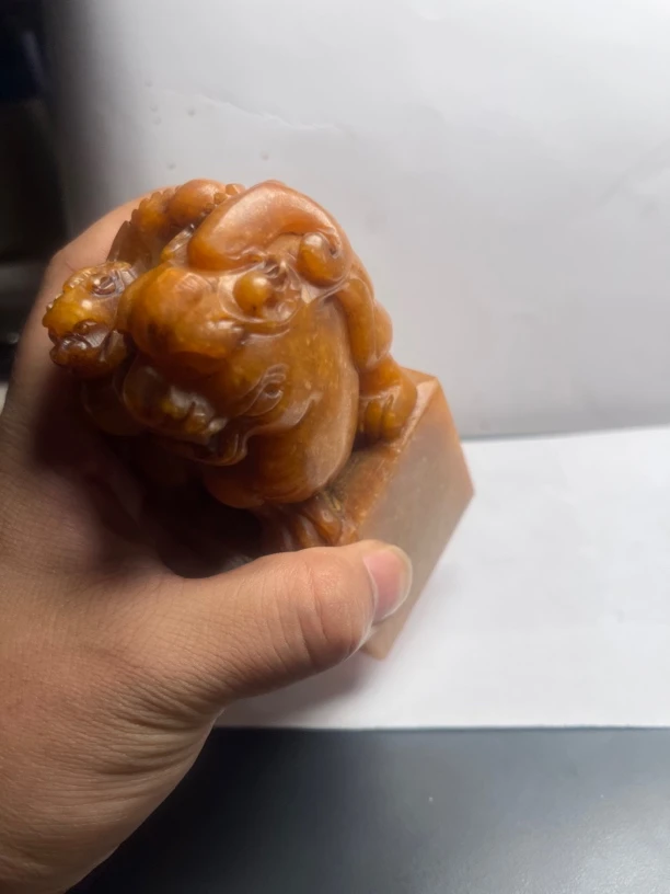 415寿山石田黄石