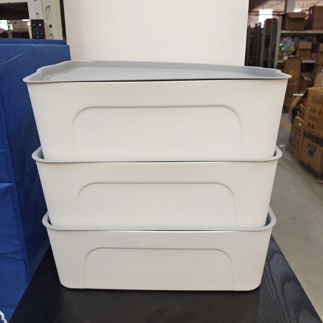 （拍一发三）家用大容量抽屉式车载白色特大号置物收纳盒收纳箱