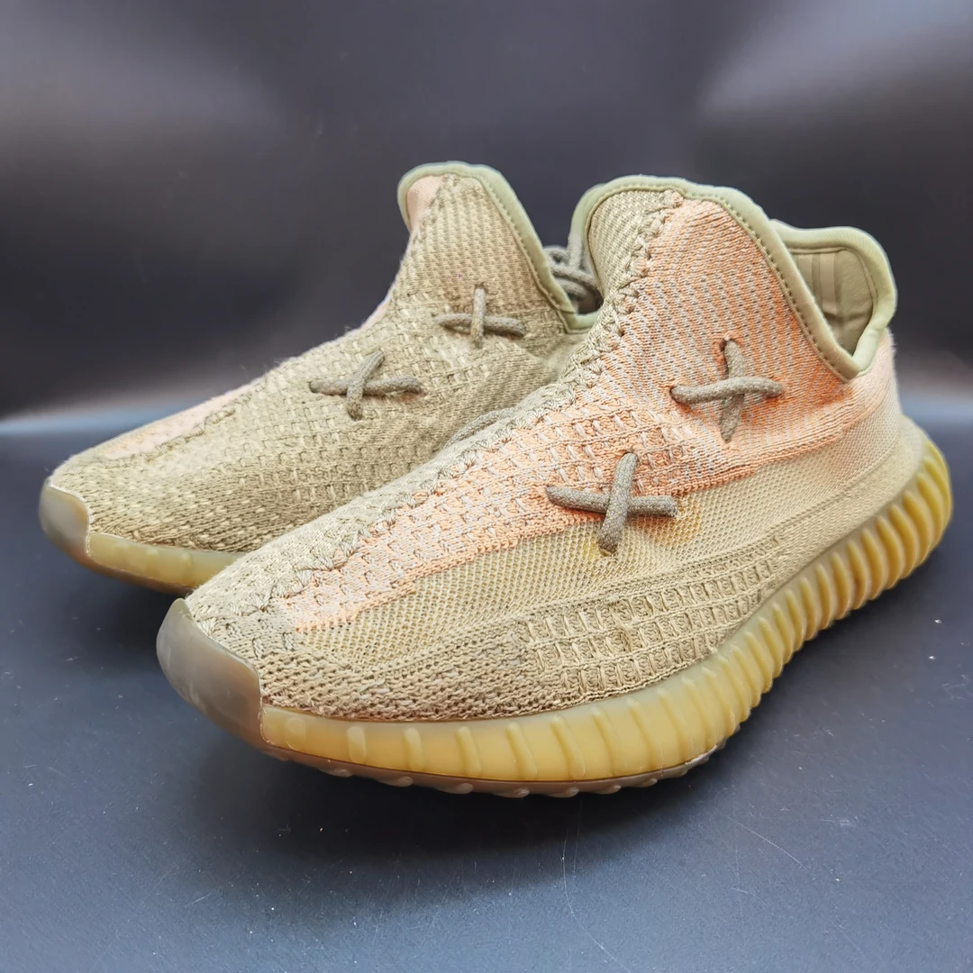 44.5码 yeezy350 脏橙天使 二手球鞋无原盒 轻微使用偏小公价2599