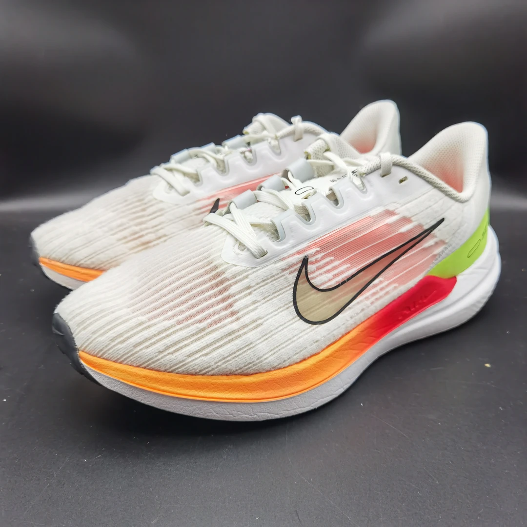 42码Nike zoom winflo9白橙 二手球鞋无原盒低帮跑步鞋