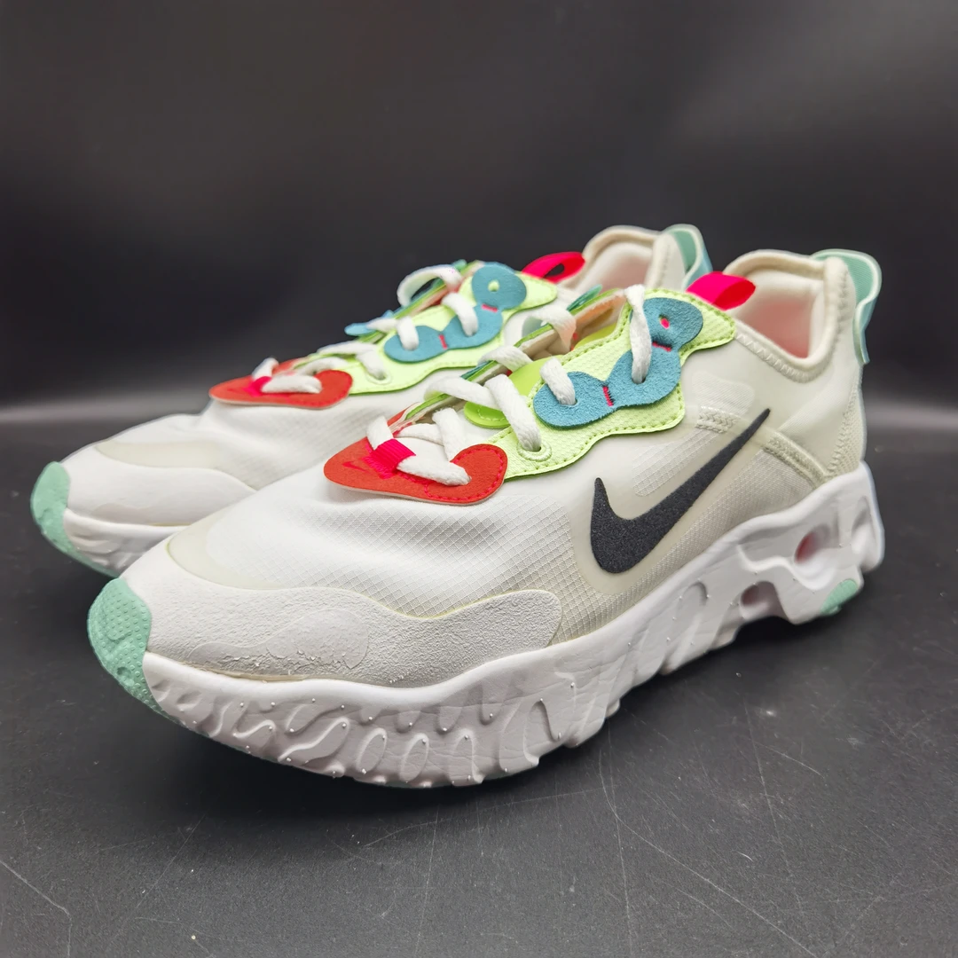 40.5码 Nike react art3mis 白蓝红 二手跑鞋无原盒 成色很新