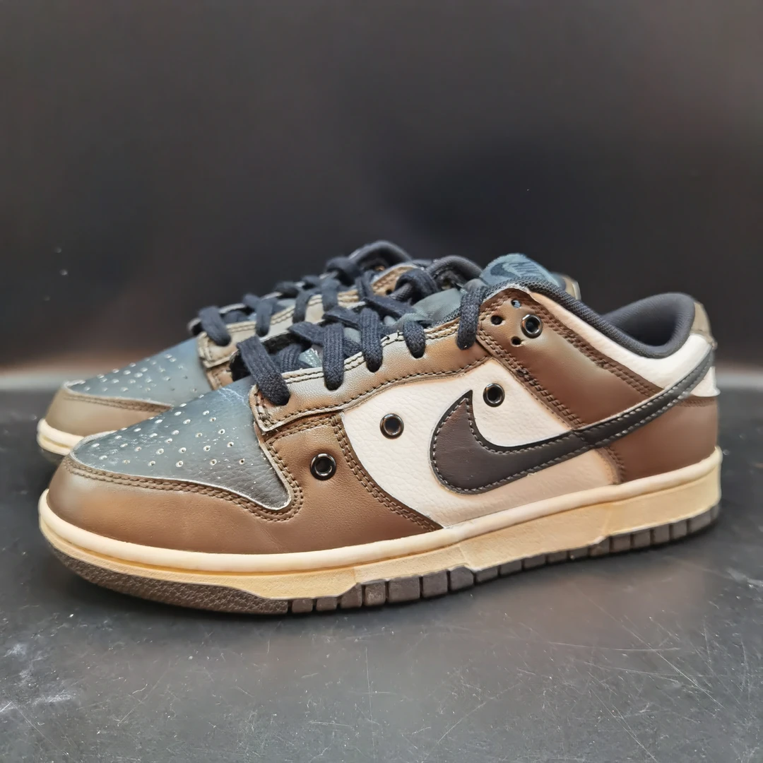40.5码 Nike 定制dunk 摩卡 二手球鞋原盒 成色参考详情图