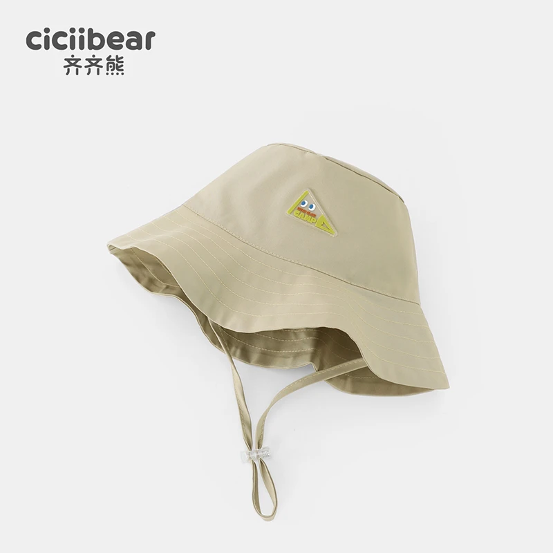 CICIIBEAR/齐齐熊[UPF50+]儿童防晒帽遮阳帽渔夫帽沙滩帽 Q101779