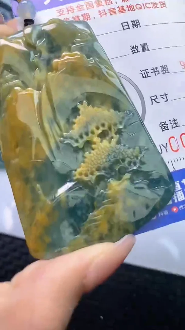 【闪购商品】翡翠颈饰未镶嵌    3407