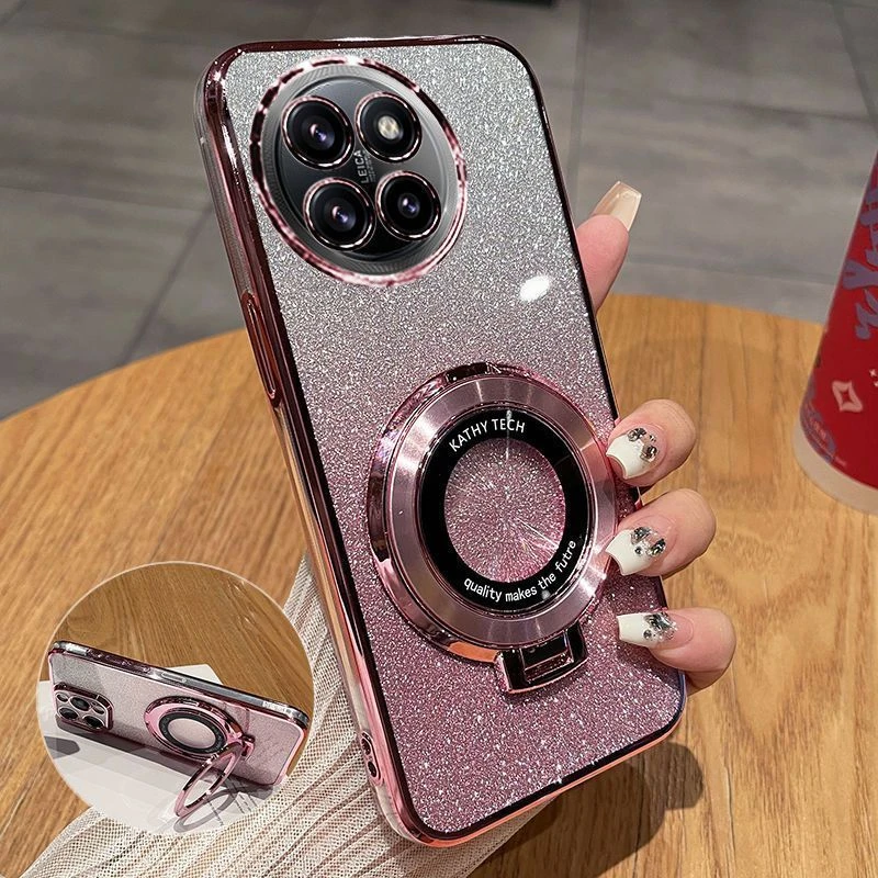 小米civi4pro手机壳Xiaomi带磁吸支架全包防摔硅胶透明软男女新款