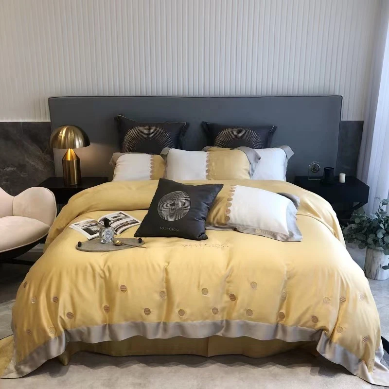 柏尔漫 玛洛驰 MARK CROSS 进口奥地利兰精天丝 四件套 工艺款