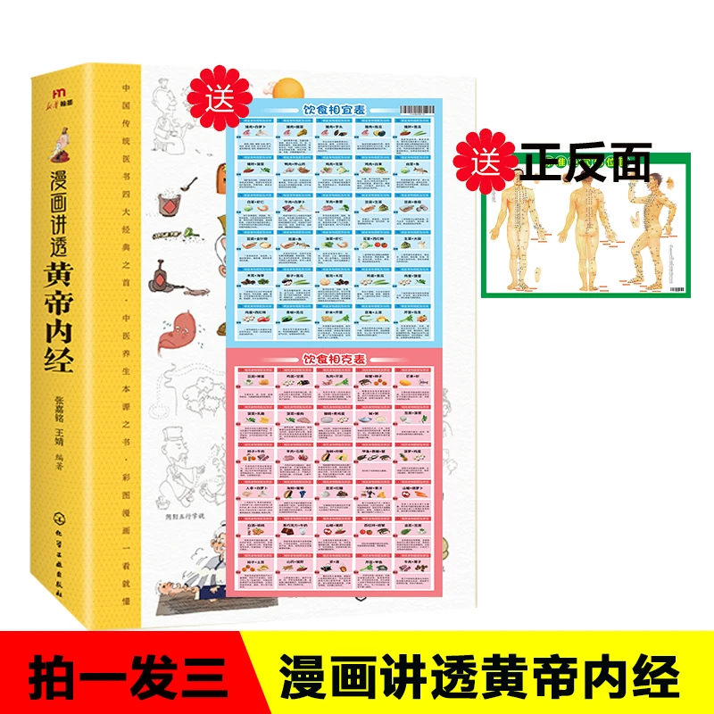 【拍一发三】漫画讲透黄帝内经 十二时辰 二十四节气 养生智慧