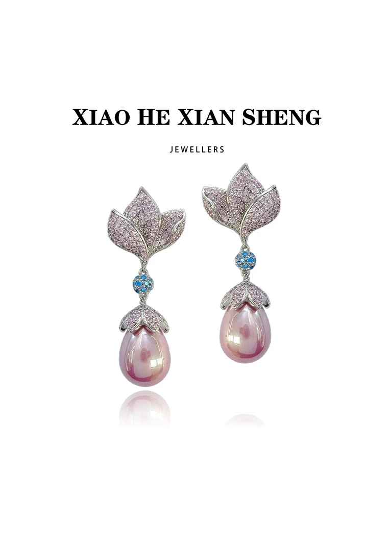 8564-外货微镶高级耳环