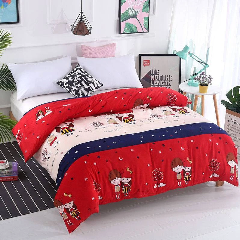 定做被套单件1.5米1.6米1.8米2米单双人被罩斜纹亲肤柔软男女宿舍