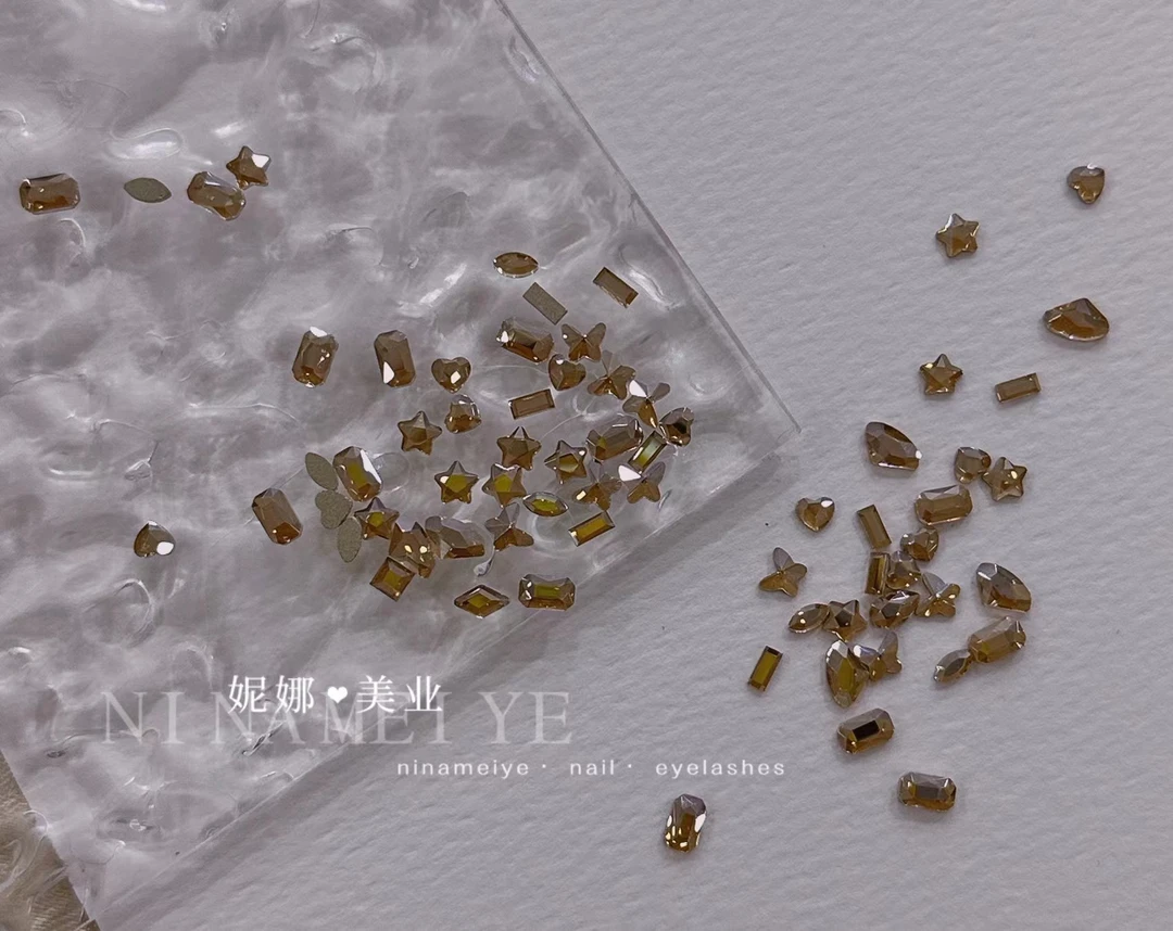 香槟色异形钻流行