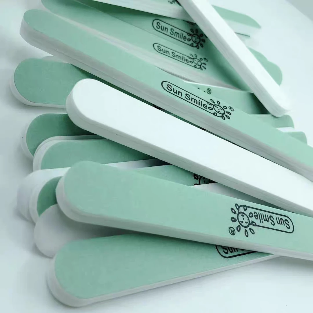 美甲抛光条去死皮搓条1000砂4000抛光（满20米包邮）修甲绿色指甲锉