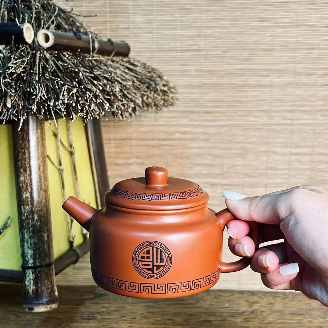 大红袍百福德钟壶-200毫升（孙志峰）B97