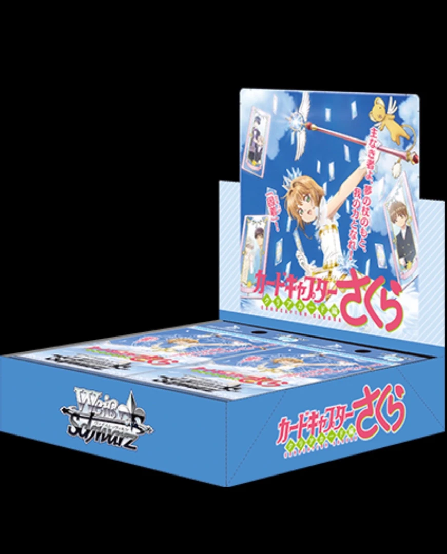 WS魔卡少女樱25th补充盒原盒TCG集换式收藏卡盲盒代拆