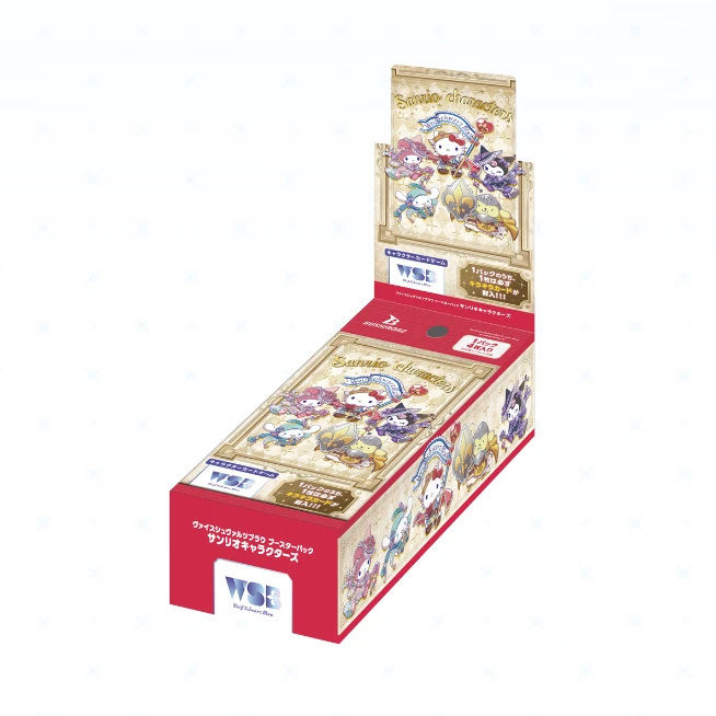 WSB武士道三丽鸥BPsrio黑白双翼三丽鸥日版TCG卡牌收藏卡盲盒代拆