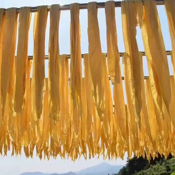 腐竹干货纯手工制作农家特产无添加无盐腐竹头层豆皮火锅食材包邮