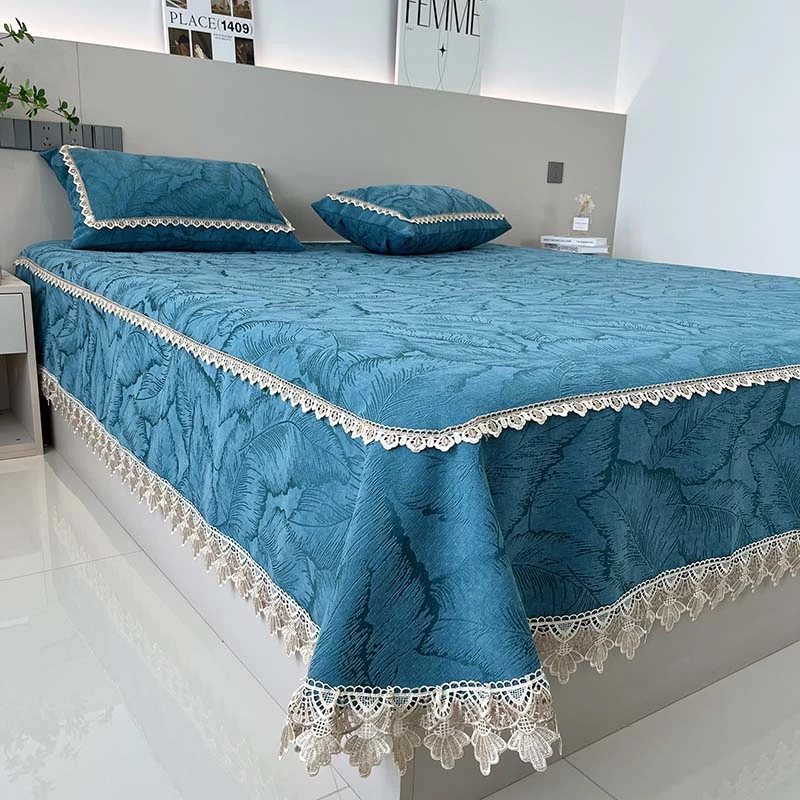 峻杨（羽翼款床用床盖）四季通用雪尼尔亲肤舒适耐磨耐脏床盖