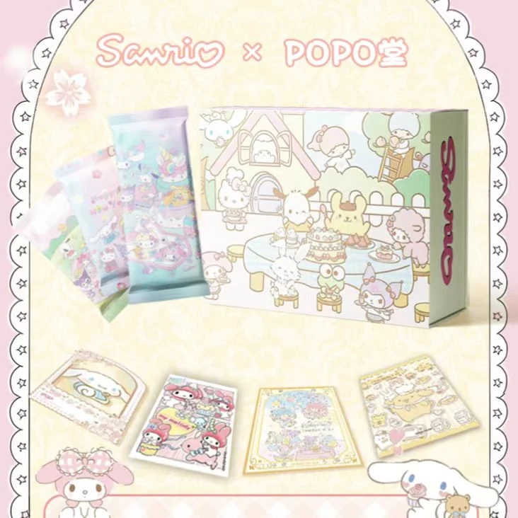 （抬盒）PAOPAO堂三丽鸥第一弹国卡二创收藏卡牌(同意代拆）