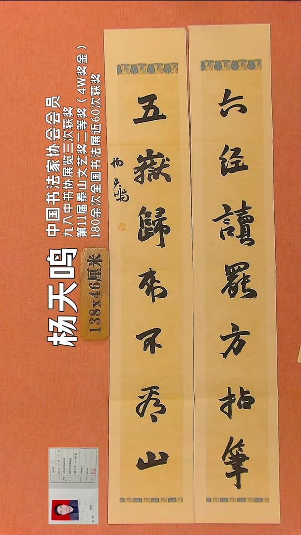 【闪购商品】书法94   中书协会员杨天鸣老师作品